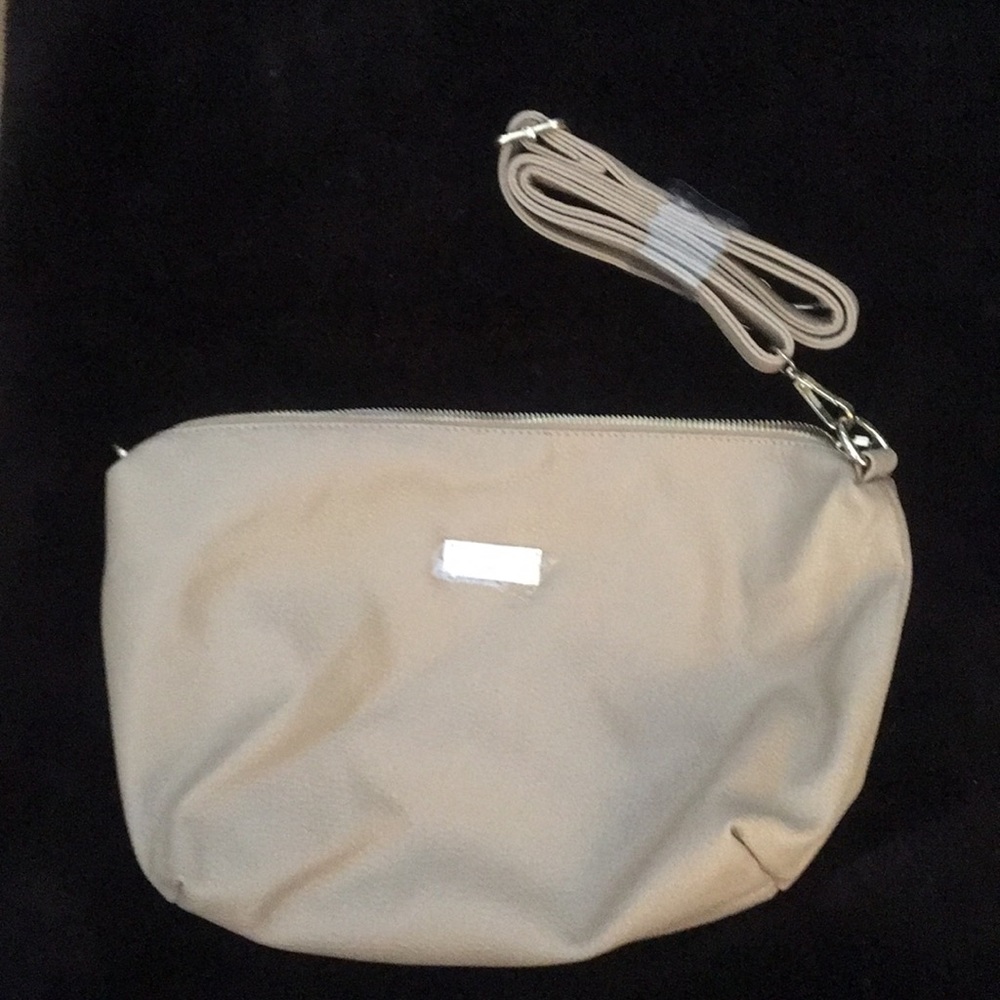 Brand new never used BCBG clutch with long strap